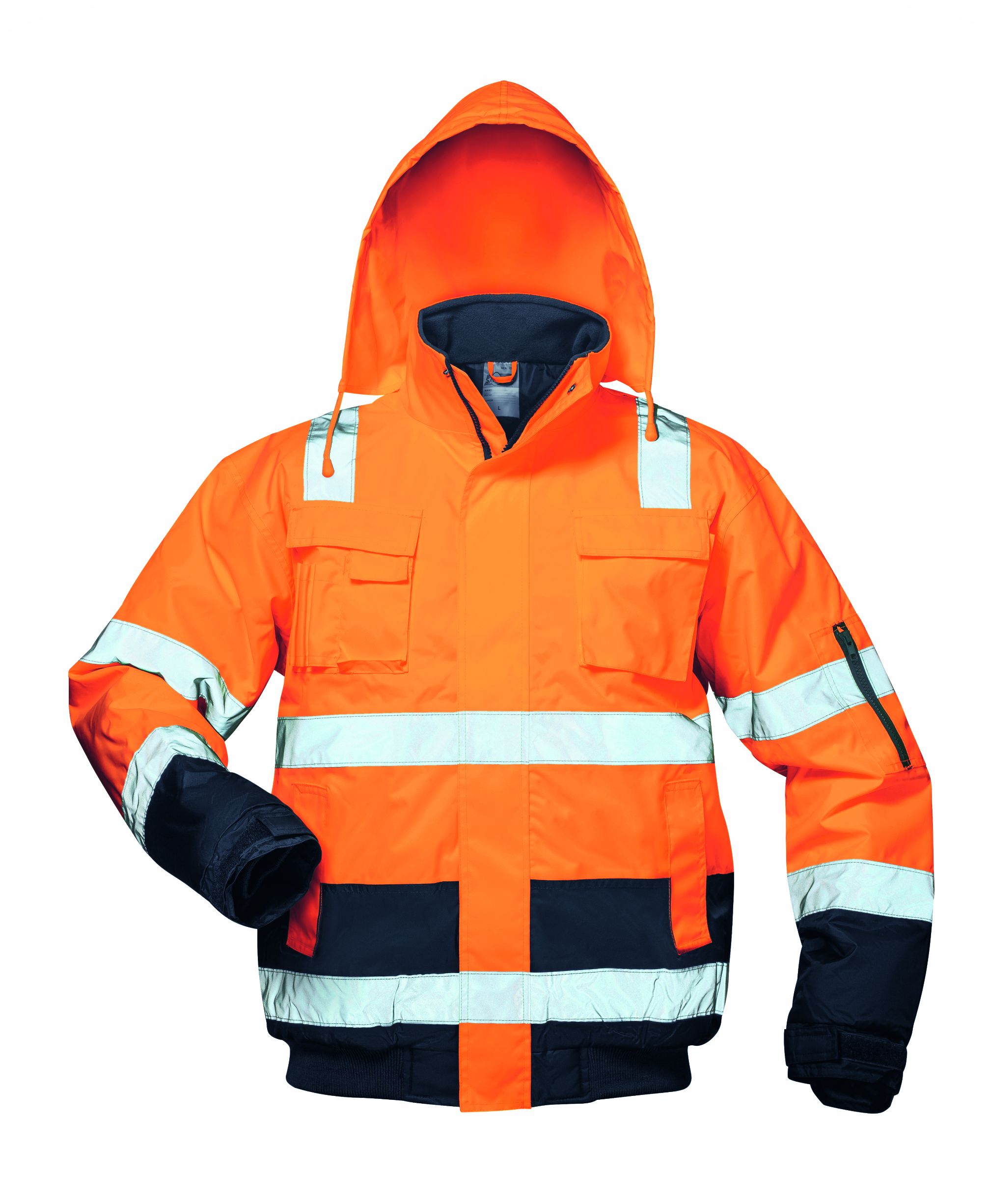 Pilotenjacke PES+PU, Futter u. Wattierung PES, JONAS